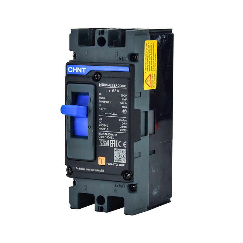 **เบิกสินค้า 2-3 วันครับ** NXM-63/2300  เมนเซอร์กิตเบรคเกอร์ 2 Poles MCCB (Moulded Case Circuit Breakers) "CHINT"