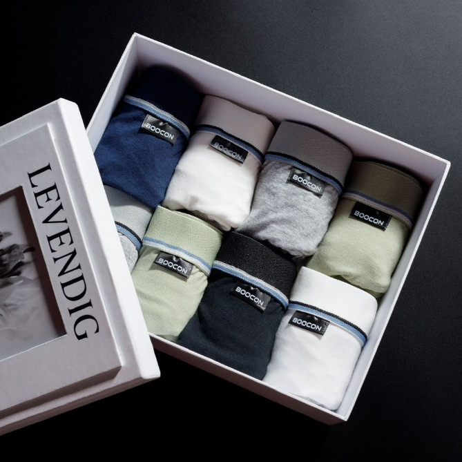 กางเกงในเด็กผู้ชายBoocon เซ็ต 3 ตัว ชั้นในเด็กผู้ชาย กางเกงในผ้าฝ้าย เนื้อนุ่ม ใส่สบาย พร้อมส่ง - รูปที่ 3