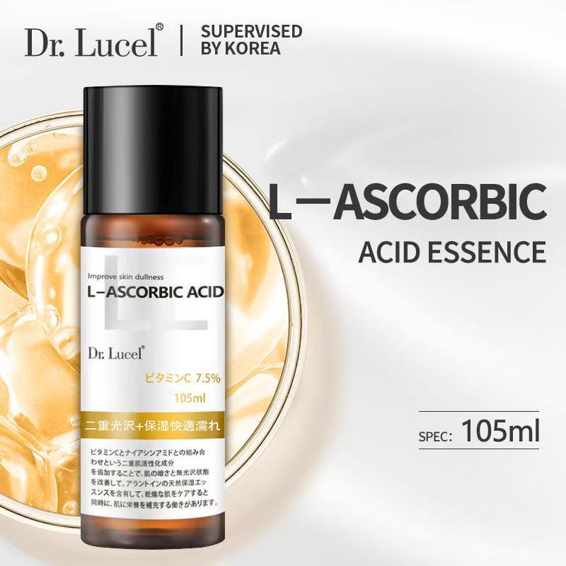 Dr.Lucel 7.5% Vitamin C Toner 105ml น้ําตบ โทน เนอร์ วิตซี ผิวขาว ปรับผิวให้ขาวกระจ่างใส