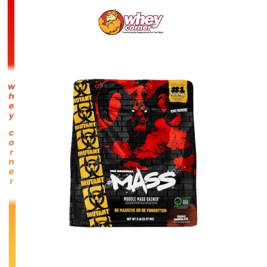 Mutant Mass 280g - 5lb Mass Gainer เวย์โปรตีนเพิ่มน้ำหนัก