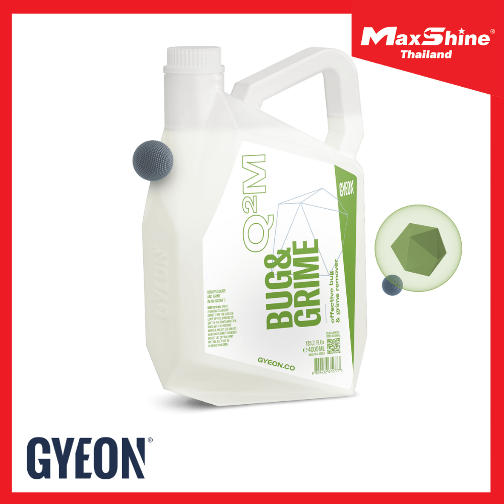 GYEON Q²M BUG&GRIME 4000 ML. น้ำยาขจัดคราบแมลง