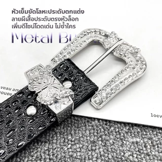 chishop เข็มขัดแฟชั่น ย้อนยุค สไตล์วินเทจ คลาสสิก