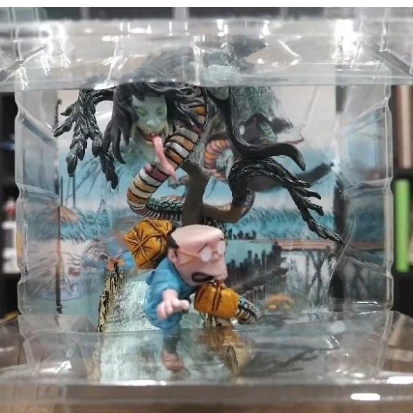 210   GeGeGe no Kitaro diorama ,Nure-Onna+Kitaro
