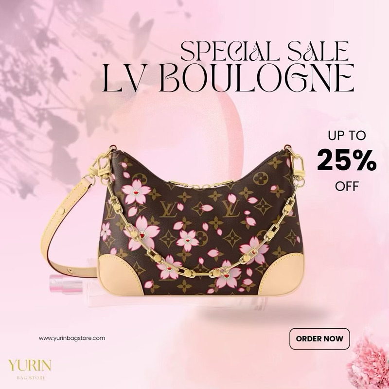 (VIP) L x TM Boulogne 26 cm หนังแท้ อุปกรณ์ครบ ส่งไว 3-5 วัน