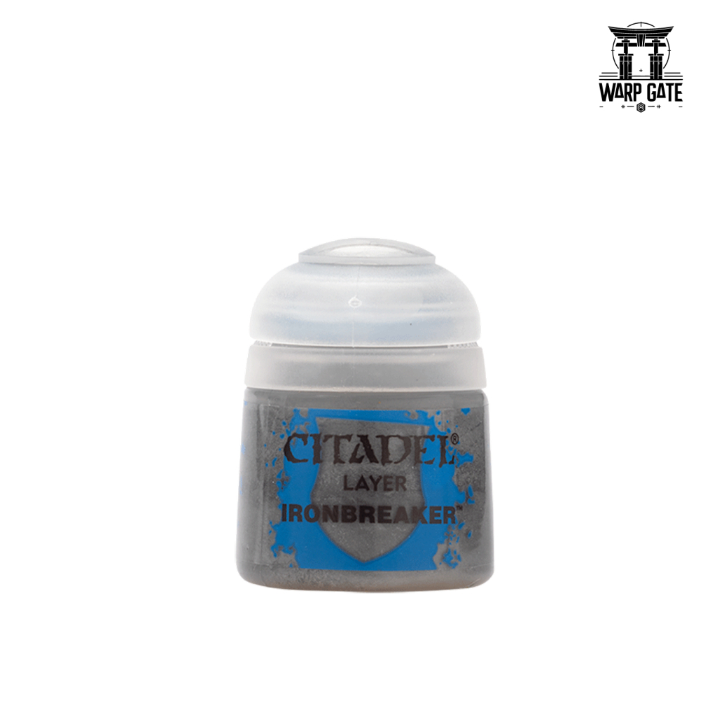 CITADEL COLOUR: LAYER: IRONBREAKER ซิทาเดล เลเยอร์ สีเหล็ก