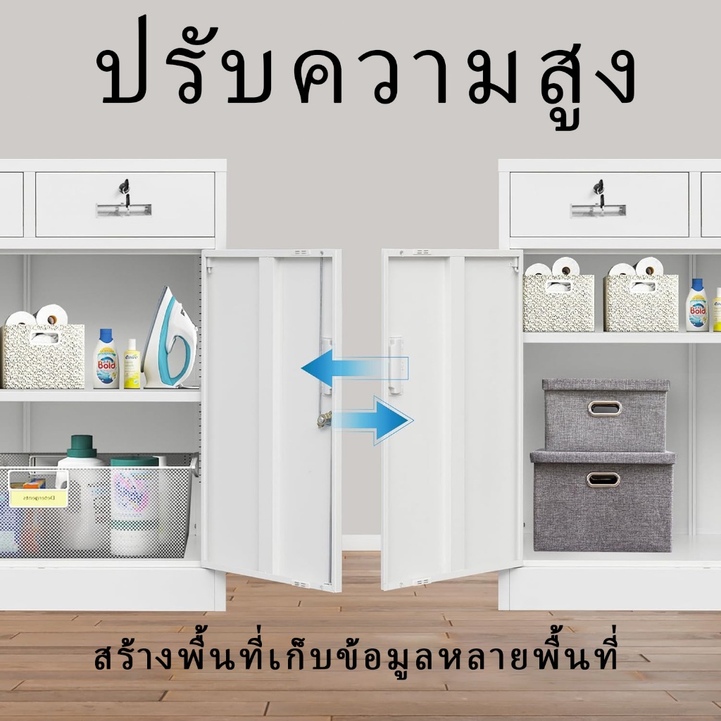 ตู้เก็บเอกสารเหล็ก, ตู้เก็บของมีลิ้นชัก, ตู้รองเท้าประตูคู่, ตู้กันความชื้นอเนกประสงค์,ตู้เก็บของในครัวปรับระดับได้ ราคา ถูกที่สุด ดีลบีเคเค แกลเลอรีภาพที่ 8