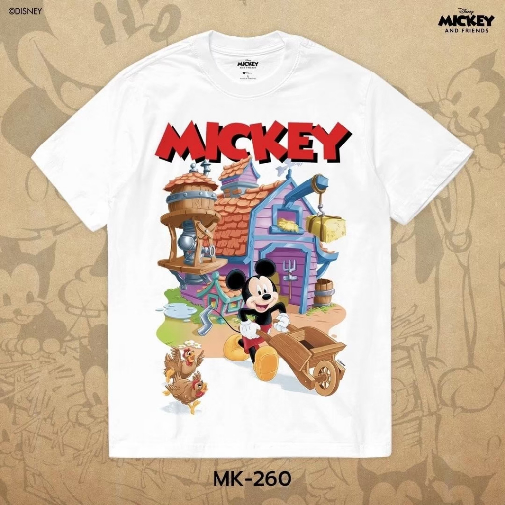 เสื้อยืดmicky mouse รหัส MK_250510_68