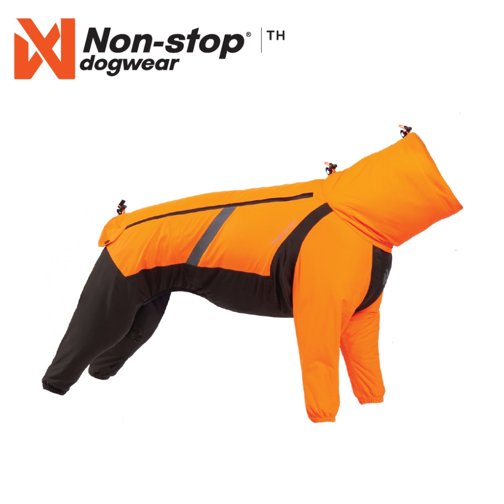 Non-stop dogwear Fjord Overall Raincoat เสื้อกันฝนสุนัข รุ่นฟยอร์ด Overall