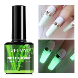 XEIJAYI สีทาเล็บเจลแบบเรืองแสง สามารถทาทับได้กับทุกสี น้ำยาขุ่น ทาง่าย แห้งไว ขนาด 8 ml.🌈พร้อมส่งในไทย🌈