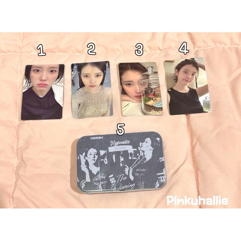 (แท้/ขายแยก)  [Photocard IU] 2024 IU HEREH WORLD TOUR CONCERT ENCORE : THE WINNING Official MD