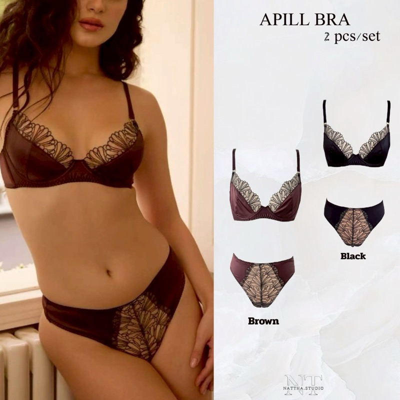 Nattha.Studio / Apill bra set A1233*เฉพาะชุดชั้นใน + กางเกงชั้นใน ผู้หญิง