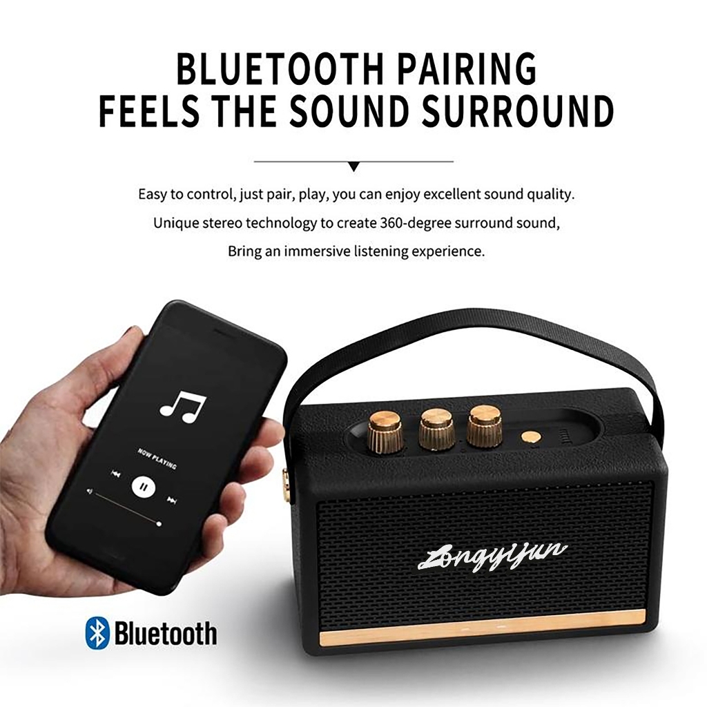 ลำโพงบลูทูธพกพา รุ่น W4 ขนาดพกพา เสียงดี เบสแน่น พร้อมที่หิ้ว ดีไซน์สวย รุ่นใหม่ล่าสุด Bluetooth Speaker - รูปที่ 5