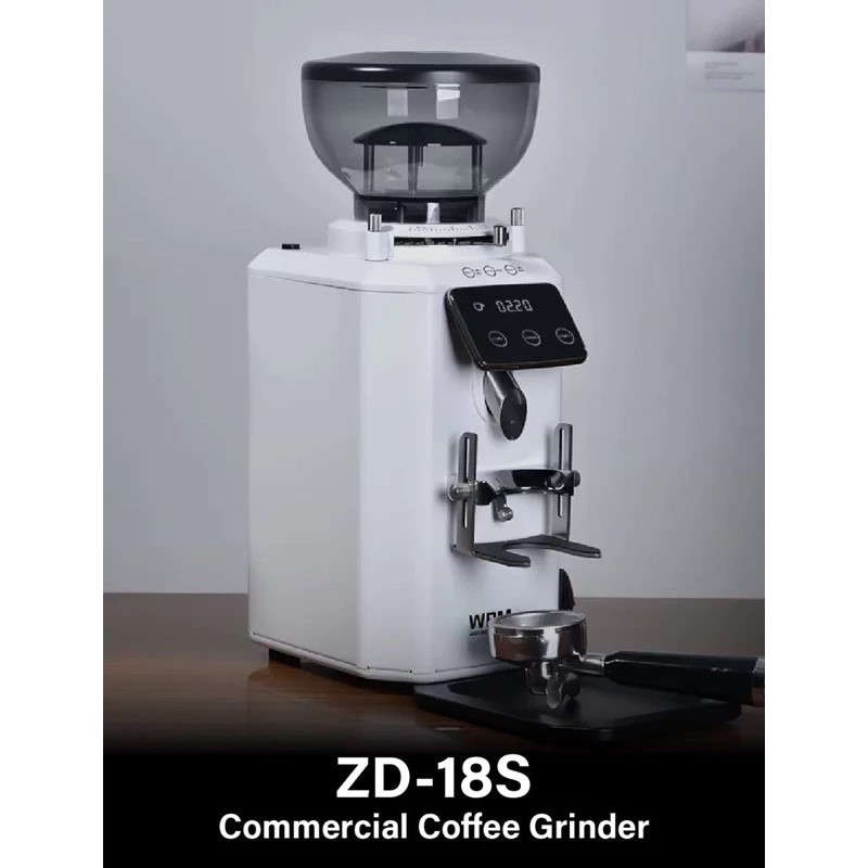 WPM ZD-18S เครื่องบดกาแฟ on demand ขนาดเฟือง 64mm flat burr รับประกันศูนย์ไทย 1 ปี