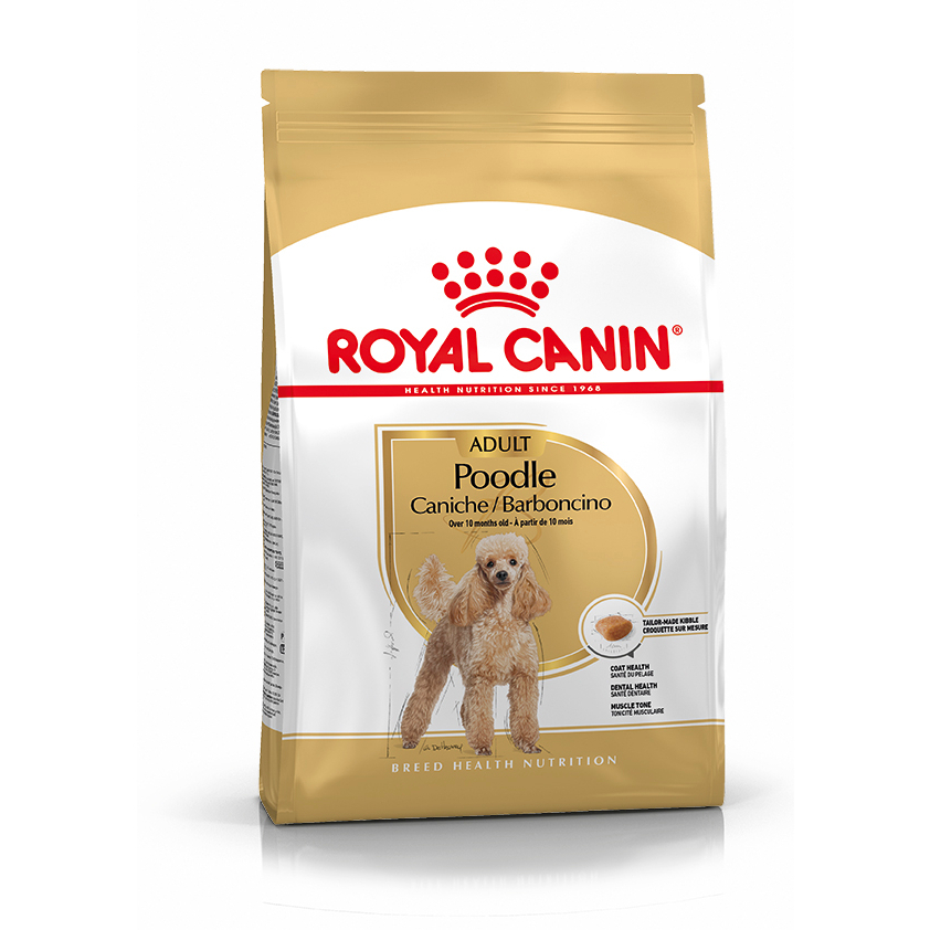 Royal canin Poodle Ault 1.5kg สำหรับสุนัขโต พันธุ์พุดเดิ้ล อายุ 10 เดือนขึ้นไป 12/2026