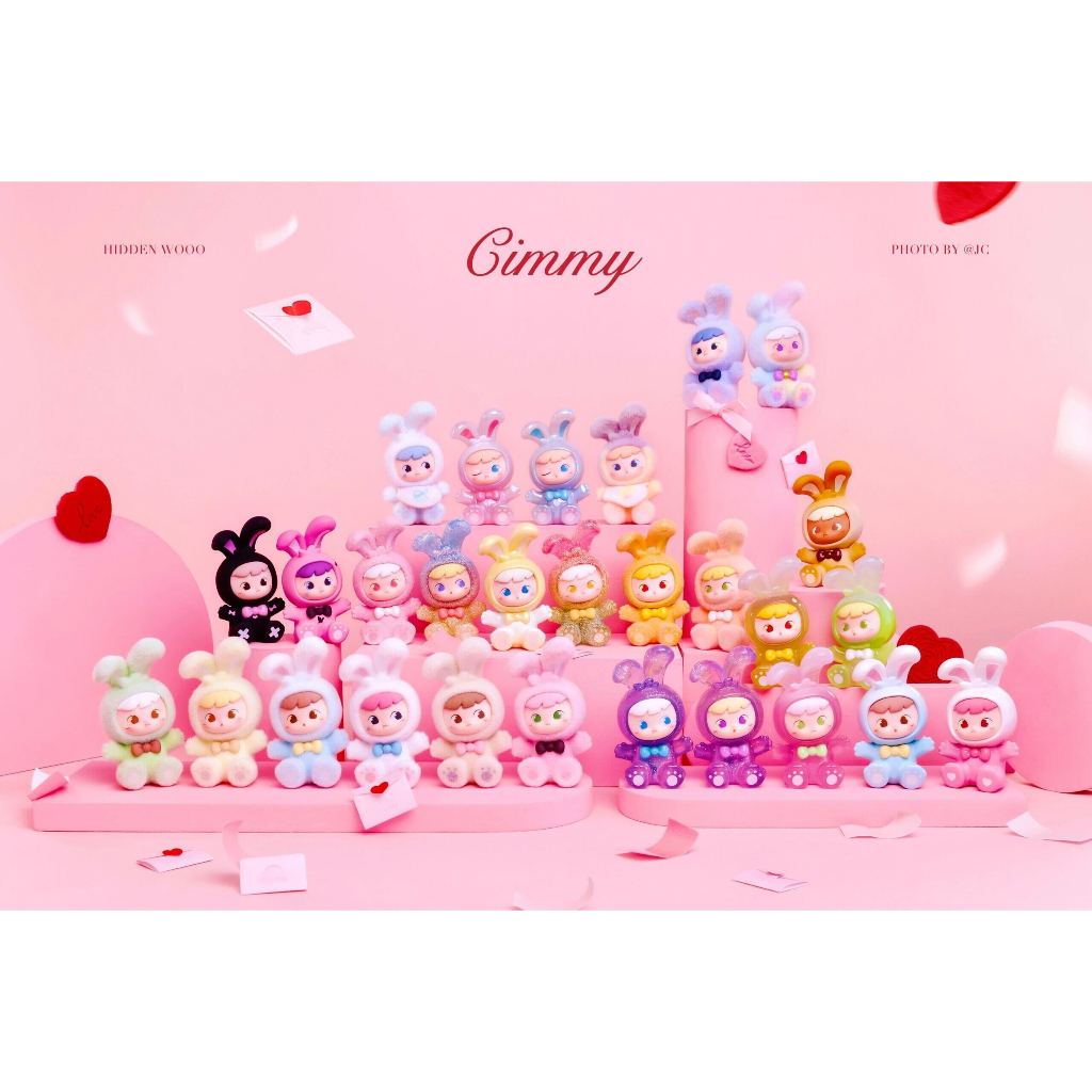 (สุ่ม/พร้อมส่ง🇹🇭) โมเดลกระต่ายมินิ Cimmy Love You Ten Thousand