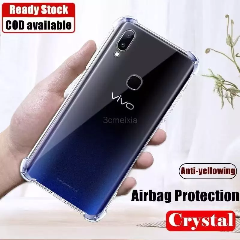 เคสใส กันกระแทก ใช้สำหรับ Vivo V5 V5S V5plus Y55 Y53 Y71 Y81 Y83 Y81I V11 V11I V9 Y85กันกระแทก4มุม