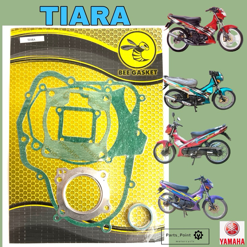 ปะเก็น TIARA 120 / JZ 120 ปะเก็นชุดใหญ่ Tiara ประเก็น เทียร่า ปะเก็นรถจักรยานยนต์ Gasket Set YAMAHA