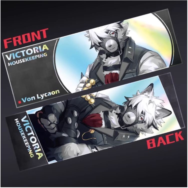 (สินค้ามือหนึ่ง) แผ่นการ์ดการ์ตูน ประเภท Kemono / Furry (DeGoooooodsLa!) - Von Lycaon Reverse Laser 