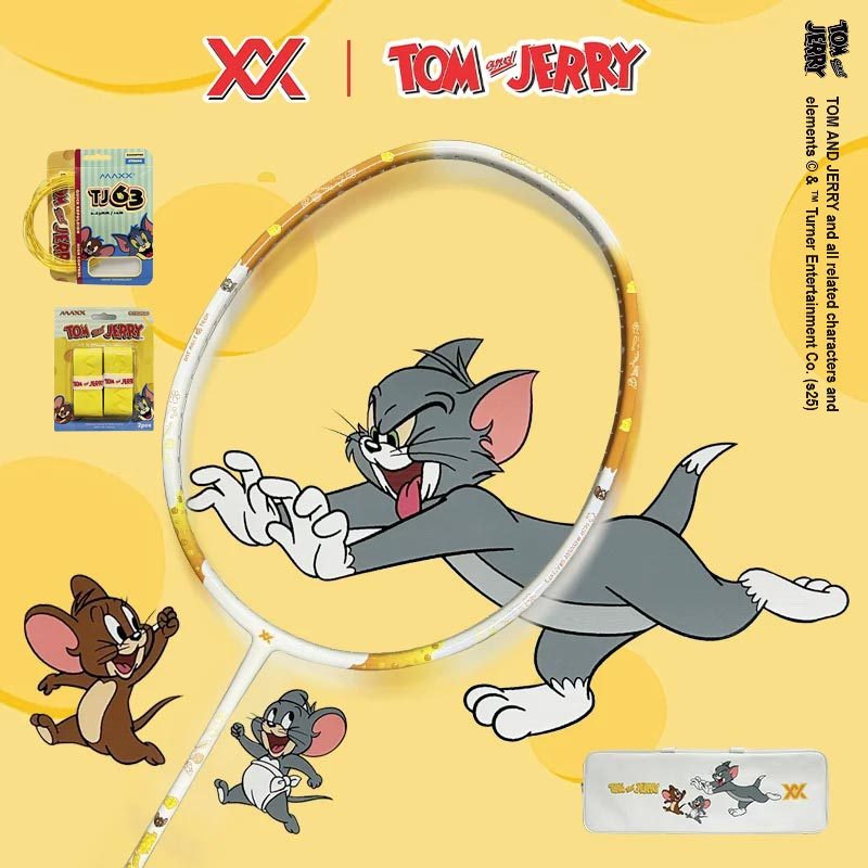 【 ของแท้ 💯% 】ไม้แบดมินตัน MAXX x Tom and Jerry Limited Edition Ultra-Light (TOM&JERRY)