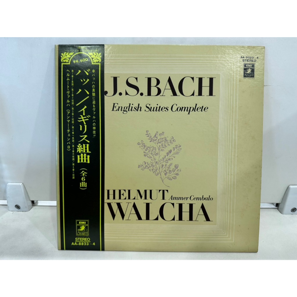 2LP Vinyl Records แผ่นเสียงไวนิล  J.S.BACH  English Suites Complete    (H4A69)