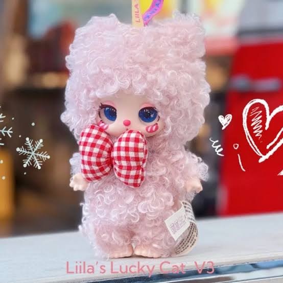 [จุ่ม / พร้อมส่ง❗️] พวงกุญแจ Liila V3 Lucky Cat Blind Box Plush แท้ ราคา ถูกที่สุด ดีลบีเคเค แกลเลอรีภาพที่ 3