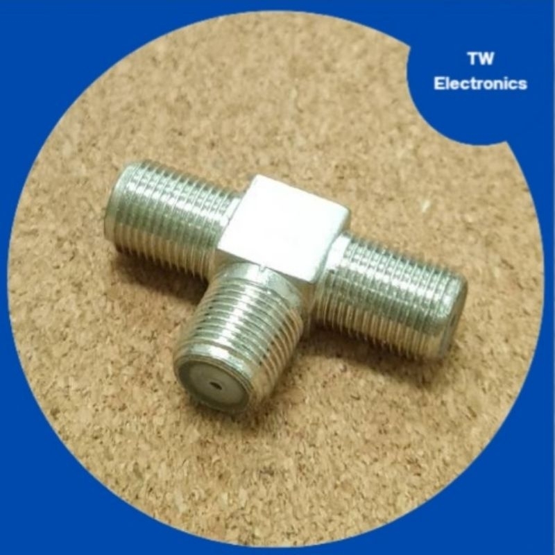 ตัวแยกF-TYPE3ทาง,ตัวแยก3ทางF-TYPE,ขั้วต่อแยกF-TYPE3ทาง,แจ็คFTYPE3ทาง,F-TYPEเกลียว3ทาง,แจ็คF-TYPE1ออก