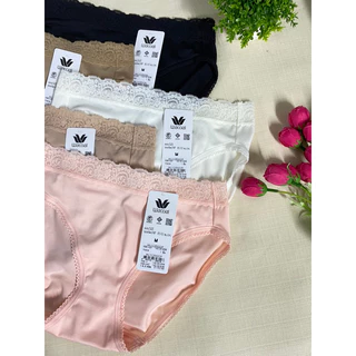 Wacoal Bikini Panty กางเกงในวาโก้ขอบลูกไม้ รูปแบบบิกินี่ รุ่น WU1C35/WU1F35 ราคาป้ายตัวละ 140 บาท ลดเหลือตัวละ 99 บาท
