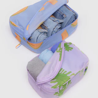 (พร้อมส่ง) BAGGU Packing Cube Set เซ็ทกระเป๋าจัดระเบียบใส่ของอเนกประสงค์ เหมาะสำหรับเดินทาง น้ำหนักเบา พกพาง่าย
