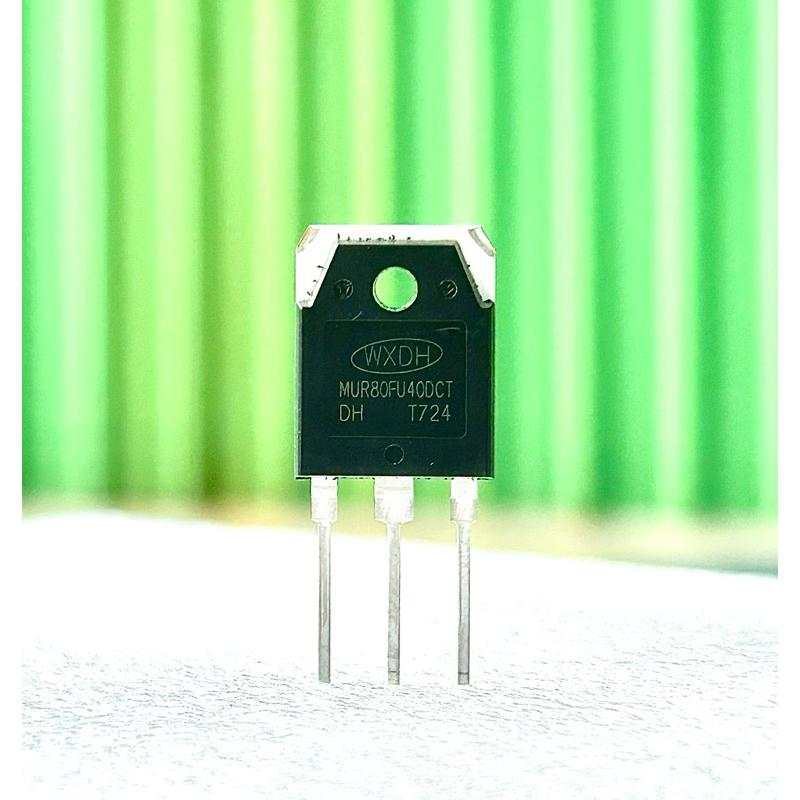 Diode Fast Recovery ตู้เชื่อม ไดโอด MUR80FU40DCT 80A 400V 45nS แท้WXDH