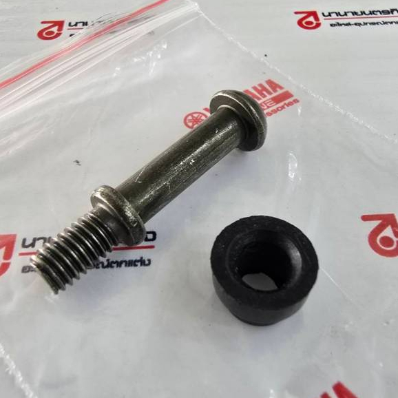 9015706096 น๊อตแคร้ง VR TZR TOUCH TZM เกรด A ไม่แท้ YAMAHA  สกรูพร้อมลูกยาง แคร้งเครื่อง 90157-06096 90480-09481