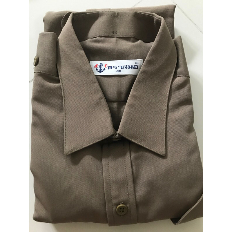 เสื้อลูกเสือ ตราสมอ Size 48 ของใหม่