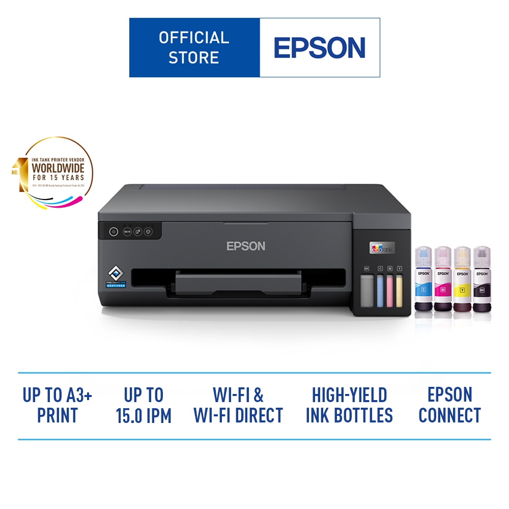 Epson Ecotank L11050 เครื่องพิมพ์ระบบอิงค์เจ็ท 4 สี ปริ้นได้สูงสุดถึงขนาด A3+ รองรับ Wi-Fi, Wi-fi direct