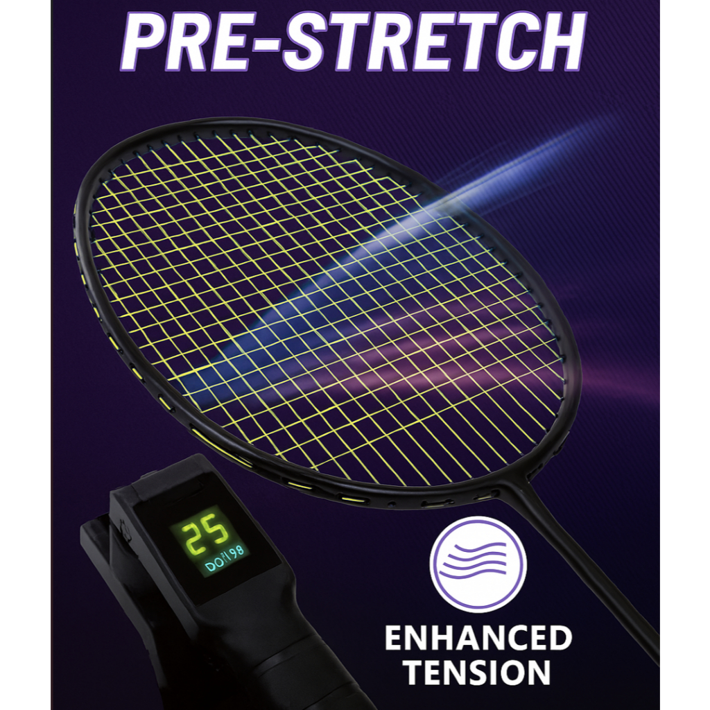 🎯✨ (Add-on) | Pre-Stretch Stringing Service ✨🎯 บริการเสริมสำหรับนักแบดที่ต้องการฟีลตึงแน่น 🏸⚡