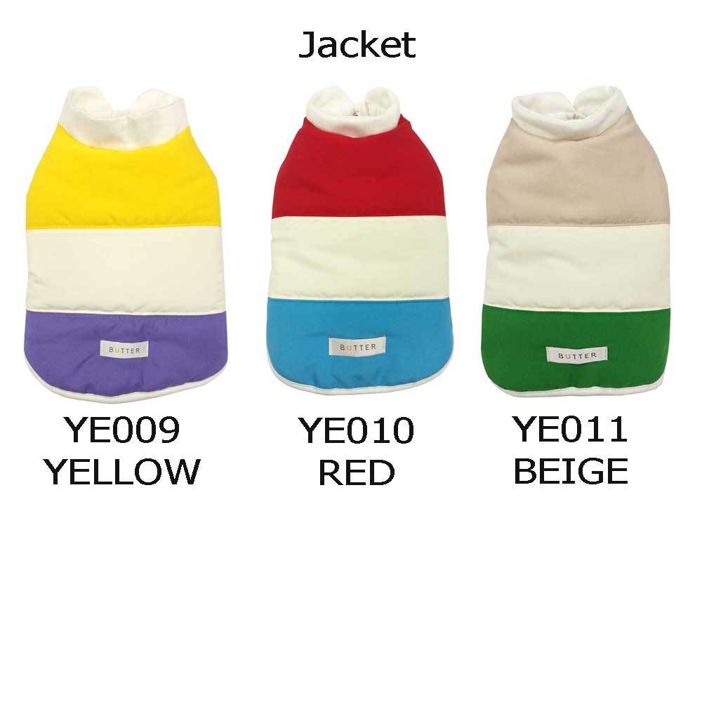 Butter Dogwear เสื้อแจ็คเก็ต กันหนาว สำหรับสุนัข แมว  รุ่น YE009 , YE010 , YE011