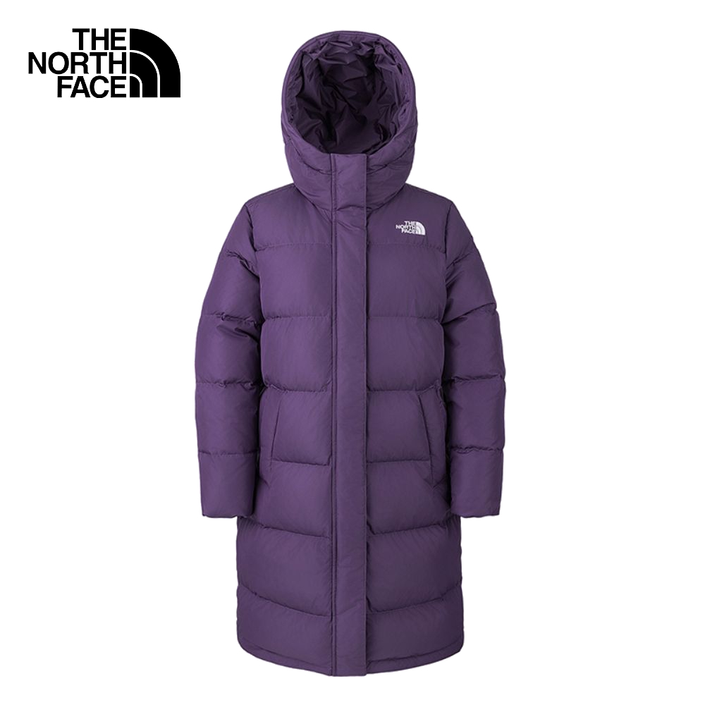 THE NORTH FACE W ESSENTIAL LONG DOWN - (ดูตารางไซซ์ ASIA/AP) - DUSTED PURPLE แจ็กเก็ตกันหนาวผู้หญิง