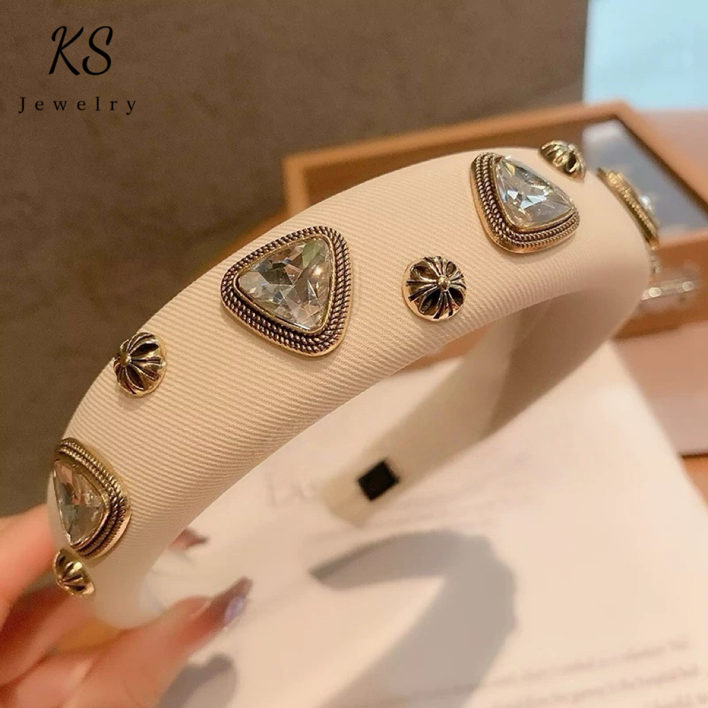 ที่คาดผมแฟชั่นสไตล์เกาหลี,คาดผมประดับมุก,คาดผมสไตส์วิลเทจ,XC00026 ราคา ถูกที่สุด ดีลบีเคเค แกลเลอรีภาพที่ 7