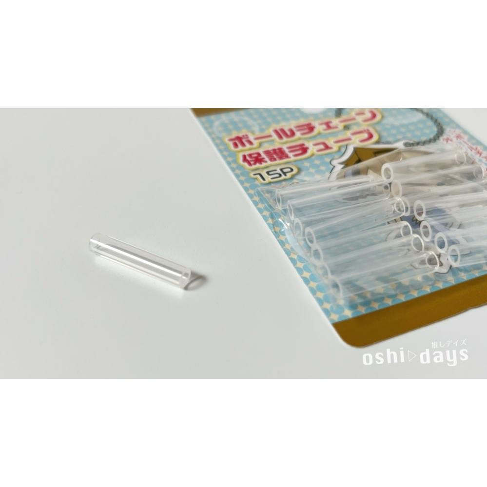 [พร้อมส่งในไทย] ตัวกันหลุดโซ่ไข่ปลา ตัวกันหลุดโซ่บอล (ซองฟ้า) ตัวล็อคพวงกุญแจ ของแท้ 100% จากญี่ปุ่น - รูปที่ 4