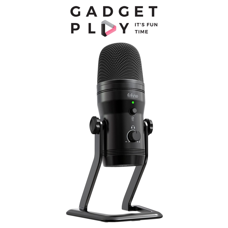 [กรุงเทพฯ ส่งด่วน] FIFINE K690 USB Microphone ไมค์คอนเดนเซอร์ระดับโปร 4 โหมด รับประกันศูนย์ไทย 1 ปี