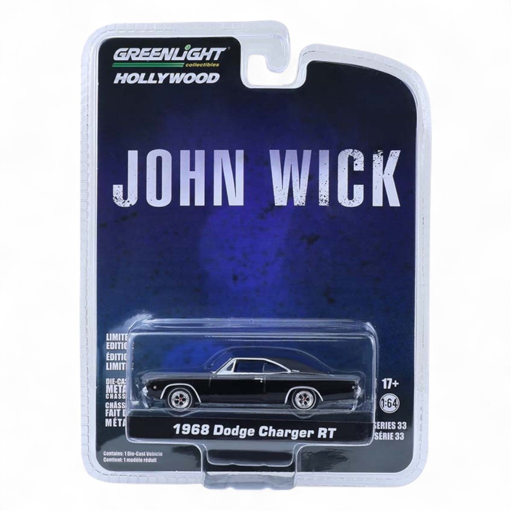 Greenlight | 1968 Dodge Charger R/T JOHN WICK สเกล 1/64