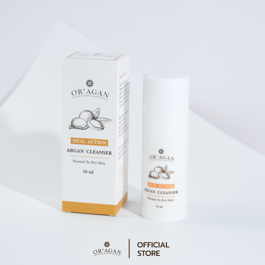 อออาร์แกน พร้อมส่ง!! โฟมอาร์แกน 50 ml. โฟมล้างหน้า โฟมสำหรับผิวแห้ง อ่อนโยน