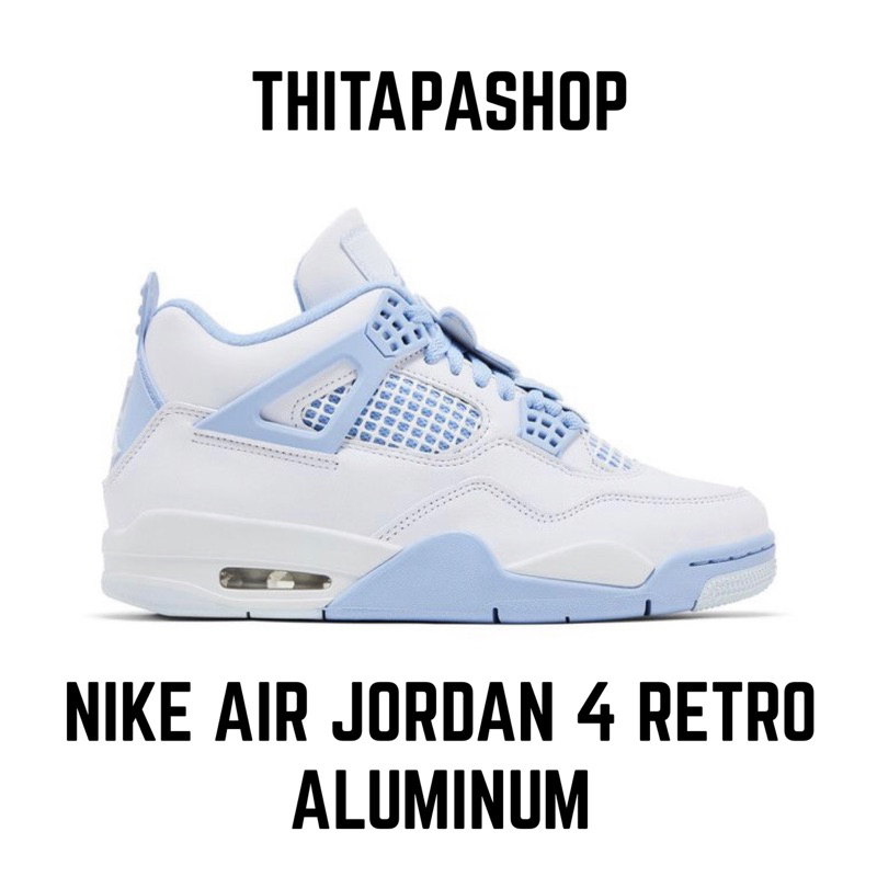 NIKE AIR JORDAN 4 RETRO ALUMINUM