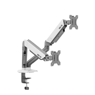 แขนจับจอมอนิเตอร์ ERGONOZ Core Twin Monitor Arm (EGN-CORE-D-G) Space Grey & White by Banana IT