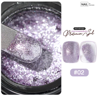 [พร้อมส่งจากไทย] Platinum Gel AS l เจลกากเพชรตัดเส้น เจลตัดเส้น สีเจลกากเพชร AS