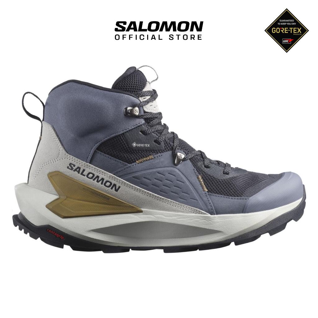 SALOMON ELIXIR MID Gore Tex รองเท้าเดินป่าผู้ชาย L47697800 Official Store