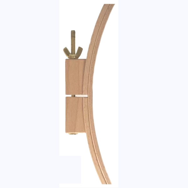 Nurge Beech Wood Embroidery Hoop สะดึง ขนาดใหญ่พิเศษ น๊อตทองเหลืองไม้บีชแท้ หนา 24mm - รูปที่ 5
