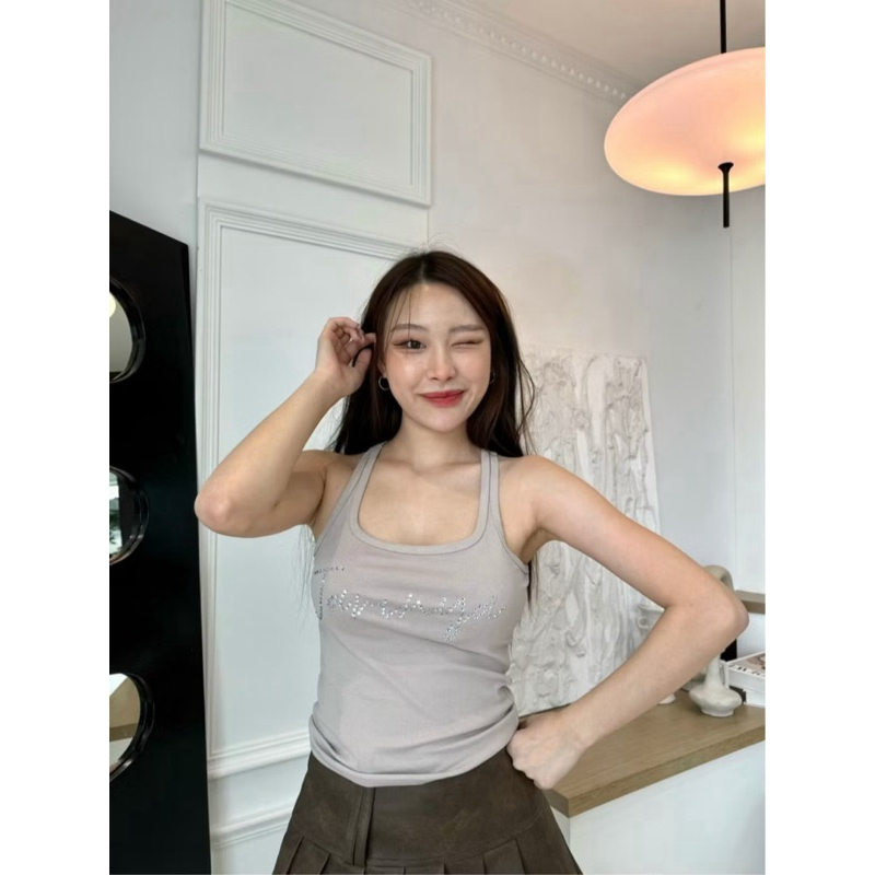Jarinya เสื้อกล้ามงานปักเพชร💎