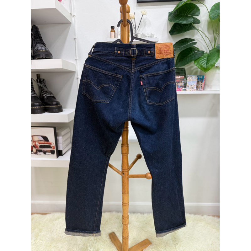 Levi’s 201XX BigE LVC1937 Redline USA Button555 เอววัดจริง28