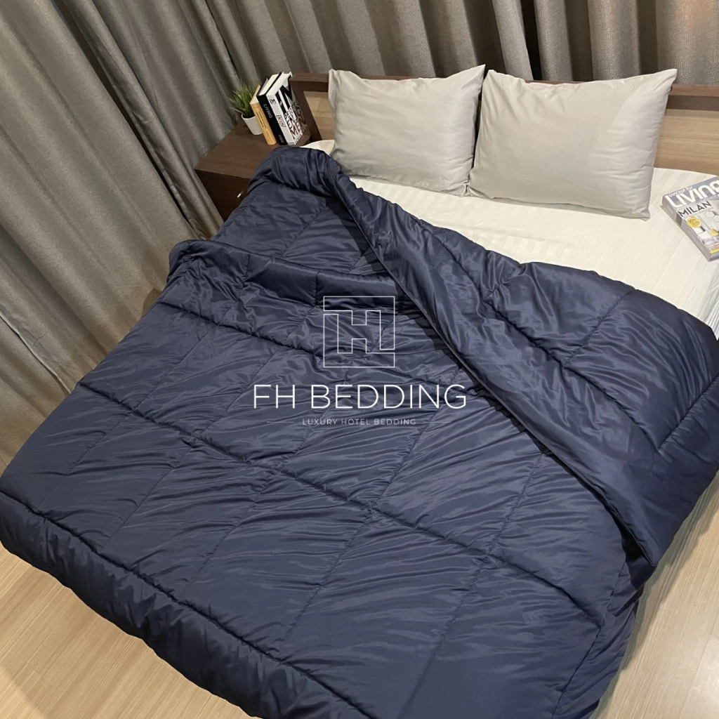 [FH] Full Setชุดผ้าปูที่นอน ผ้านวม ปลอกข้างเก็บความเย็นแบบครบเช็ท รุ่นNano Silk 500 Thread thumbnail 7