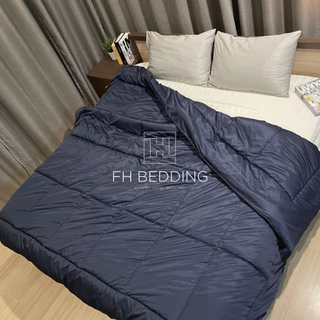 [FH] Full Setชุดผ้าปูที่นอน ผ้านวม ปลอกข้างเก็บความเย็นแบบครบเช็ท รุ่นNano Silk 500 Thread