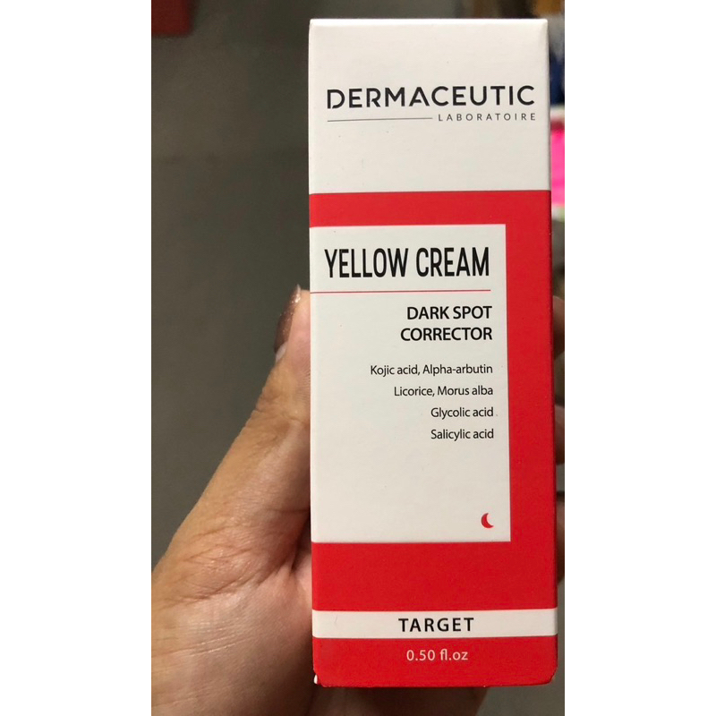 [พร้อมส่ง exp 06/2027] Dermaceutic Yellow Cream 15ml